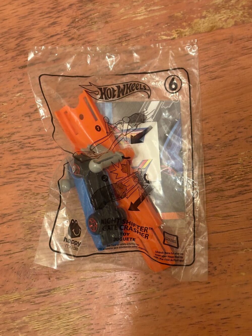 McDonalds Hot Wheels Night Shifter Gate Crasher Happy Meal Toy #6